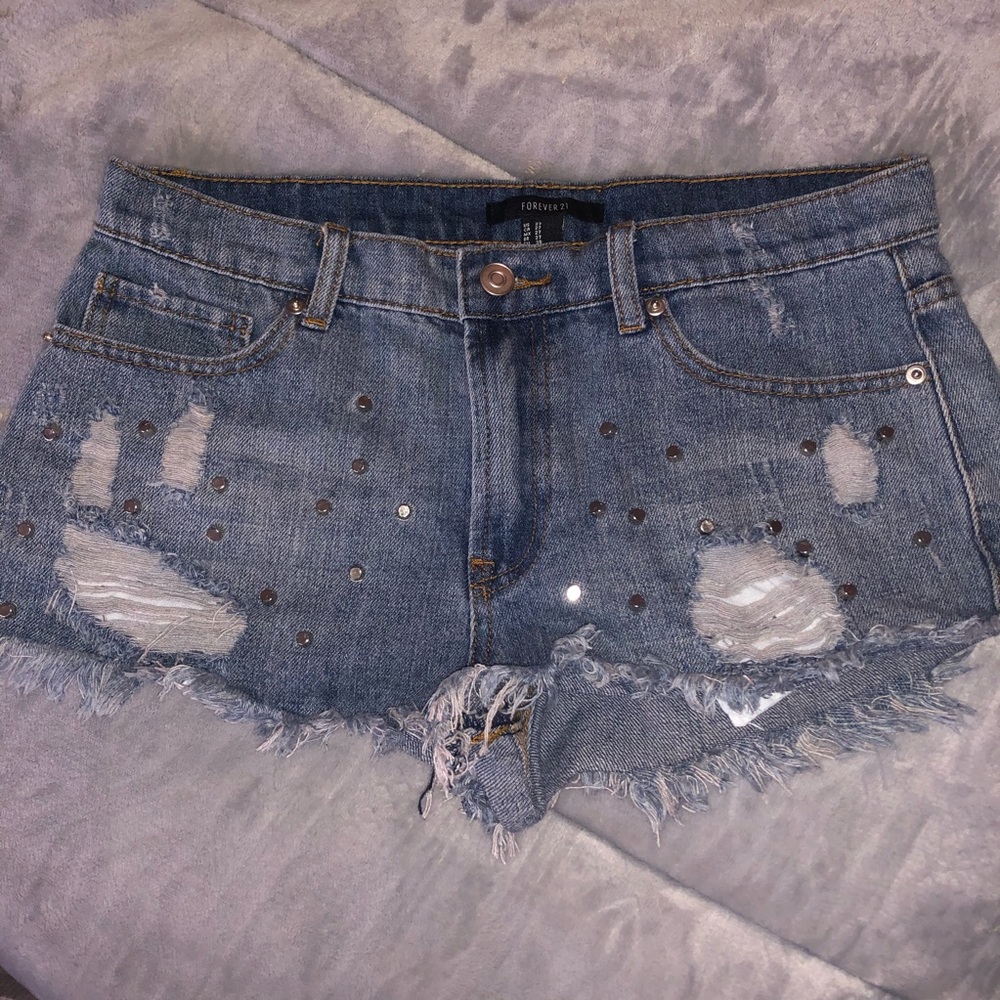 High waist Forever 21 shorts